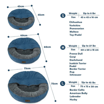 Luxury Round Donut Pet Bed