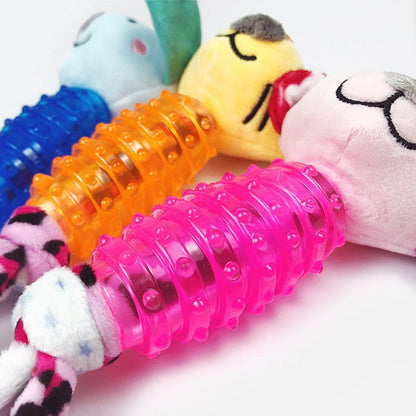 Interactive Plush Cartoon Dog Toy