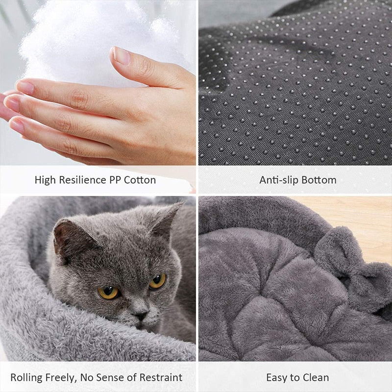 Cute Heart Shaped  Cat Bed