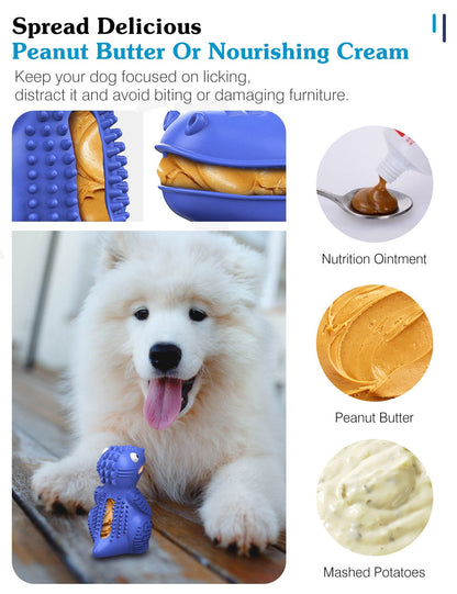 Dinosaur Shaped Dog Tough Toys