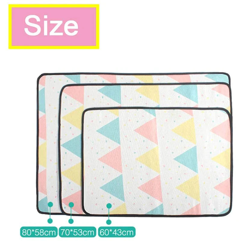 Fashion Summer Ice Silk Dog Mat