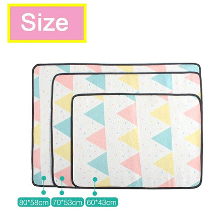 Fashion Summer Ice Silk Dog Mat