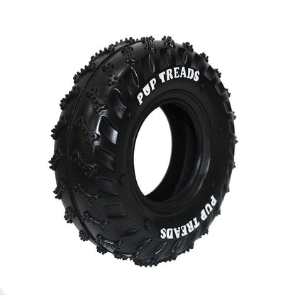Teething Rubber Tire Dog Toy