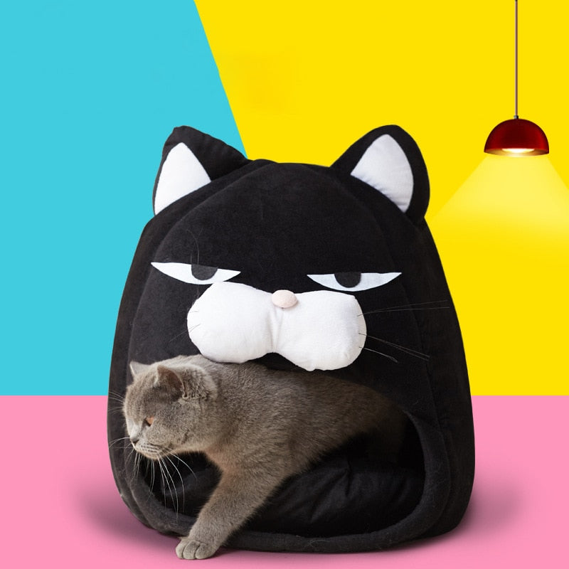Foldable Cat Warm House Lounger