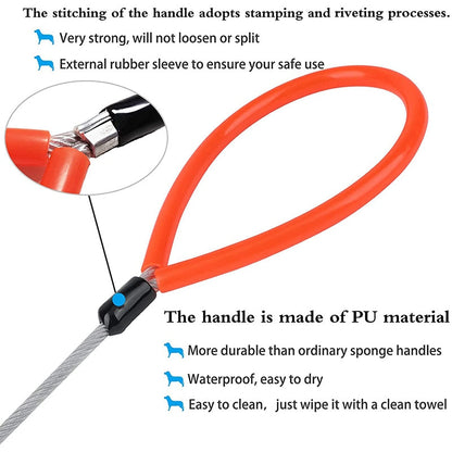 Bite Resistant Steel Wire Dog Leash
