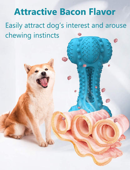 Squeaky Rubber Dog Chewy Toys