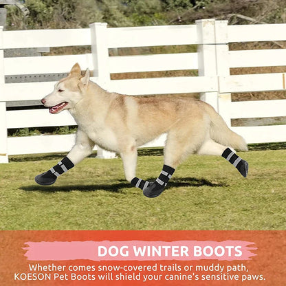 Waterproof Winter Dog Boots