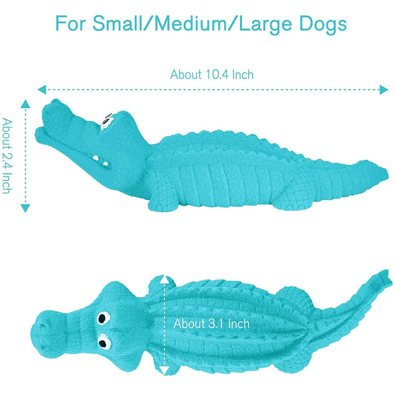Crocodile Interactive Indestructible Dog Toys