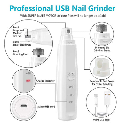 Painless Grooming Dog Nail Grinder