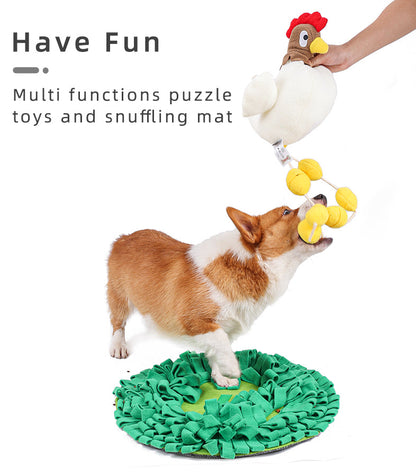 IQ Training Soft Dog Snuffle Mat