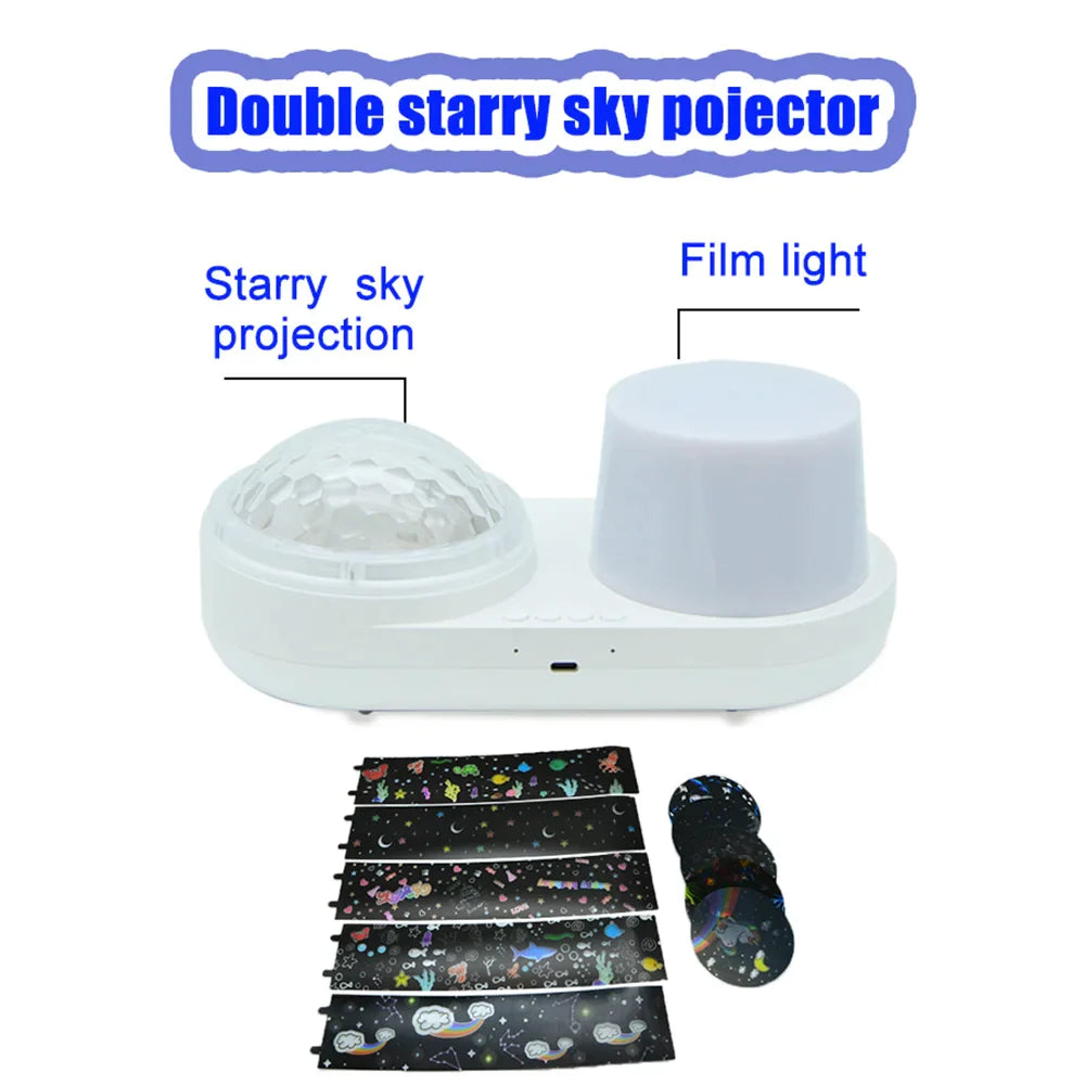 Ocean Rotate 3D Music Night Lamp