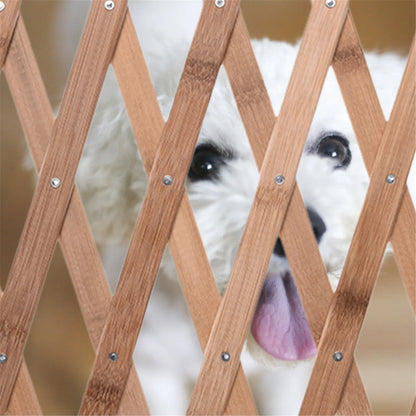 Bamboo Folding Pet Barrier Fence