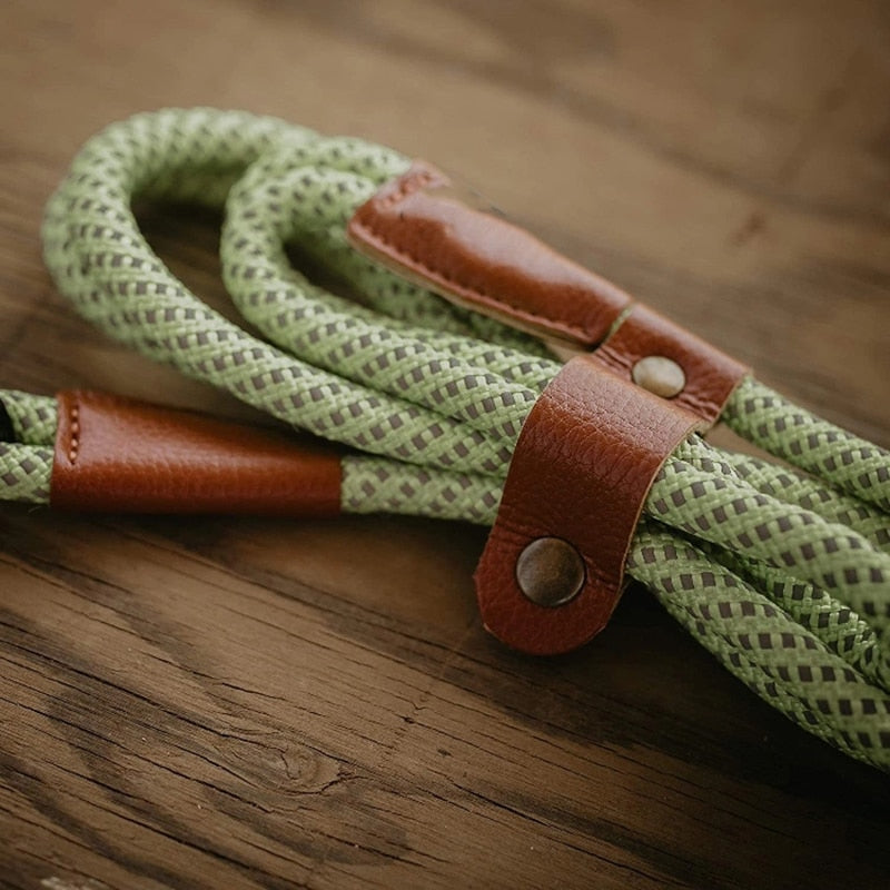 Heavy Duty Reflective Dog Rope Leash