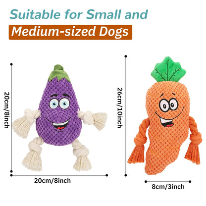 Dog Plush Cotton Rope Chew Toy