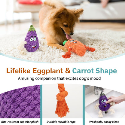 Dog Plush Cotton Rope Chew Toy