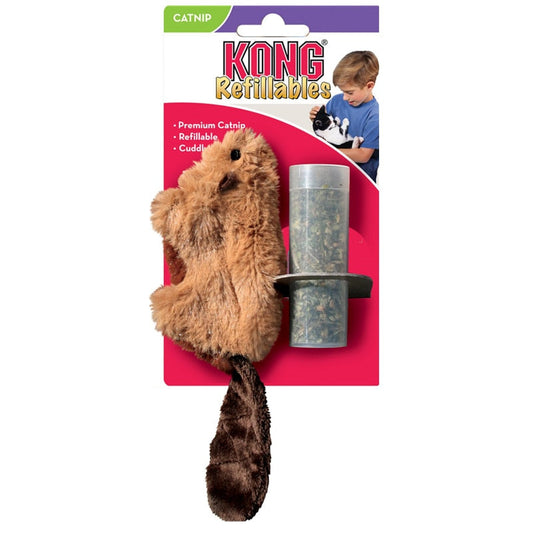 Refillable Beaver Catnip Cat Toy