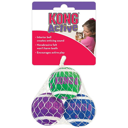 Tennis Balls With Bells Cat Toy