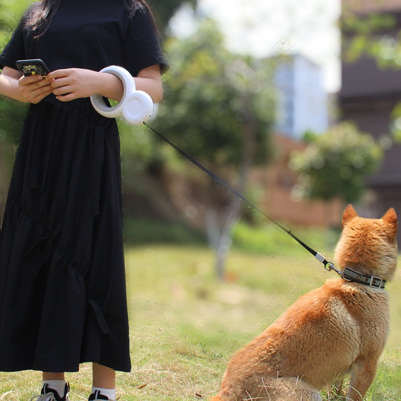 Luxury Led Lights Retractable Dog Leash