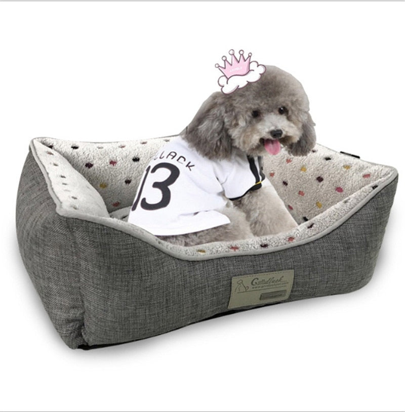 Luxury Cozy Small Dog Bed