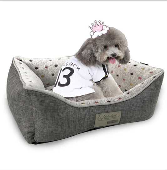 Luxury Cozy Small Dog Bed