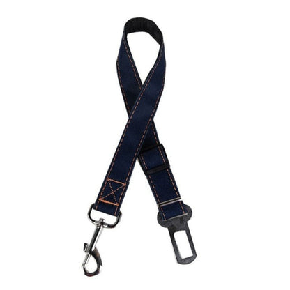 Denim Pet Dog Car Seat Belt