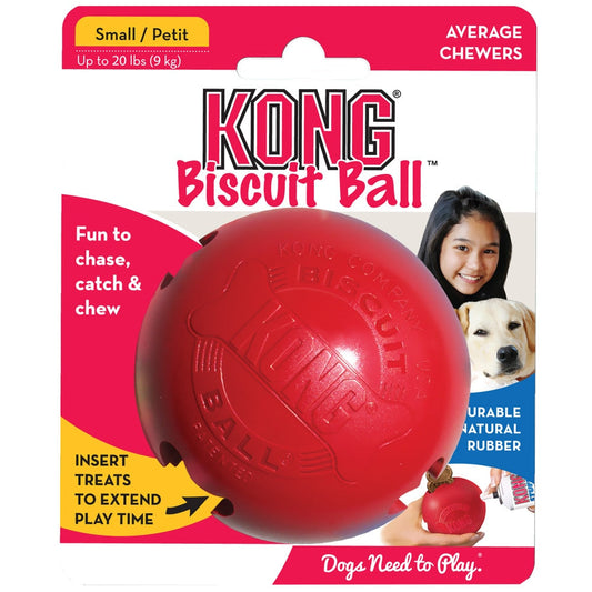 Classic Biscuit Ball Dog Toy
