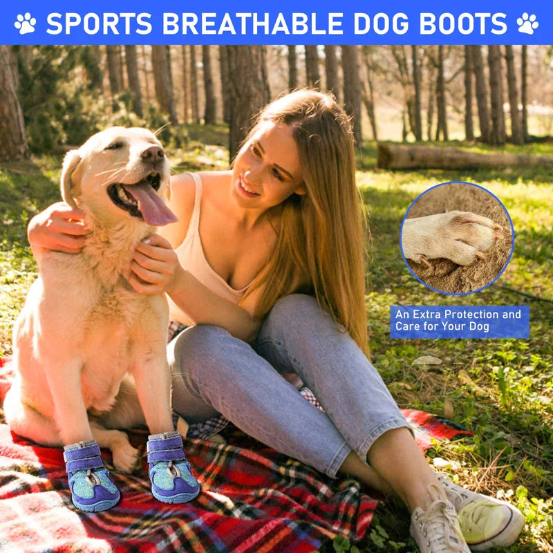Durable Dog Snow Protectors Shoes