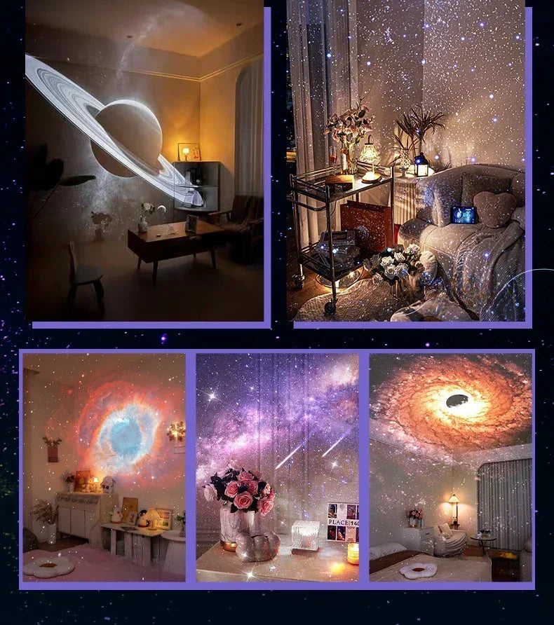 Meteor Bluetooth Galaxy Starry Sky Projector