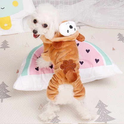 Cute Bear Dog Pajamas
