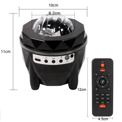 Music Sync Bluetooth Speaker Star Galaxy Lamp