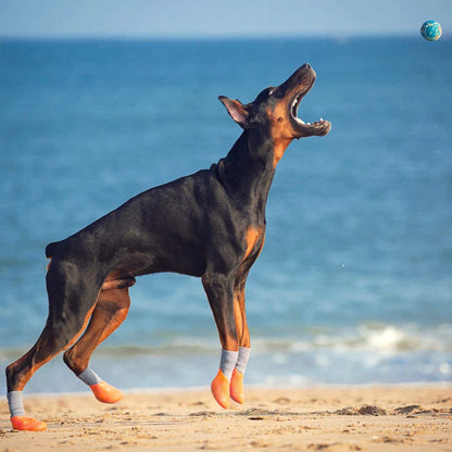 Anti Slip Rubber Dog Shoes Socks