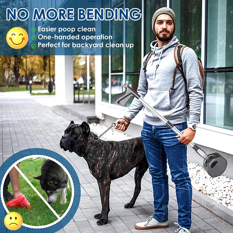 80cm Long Dog Poop Scooper