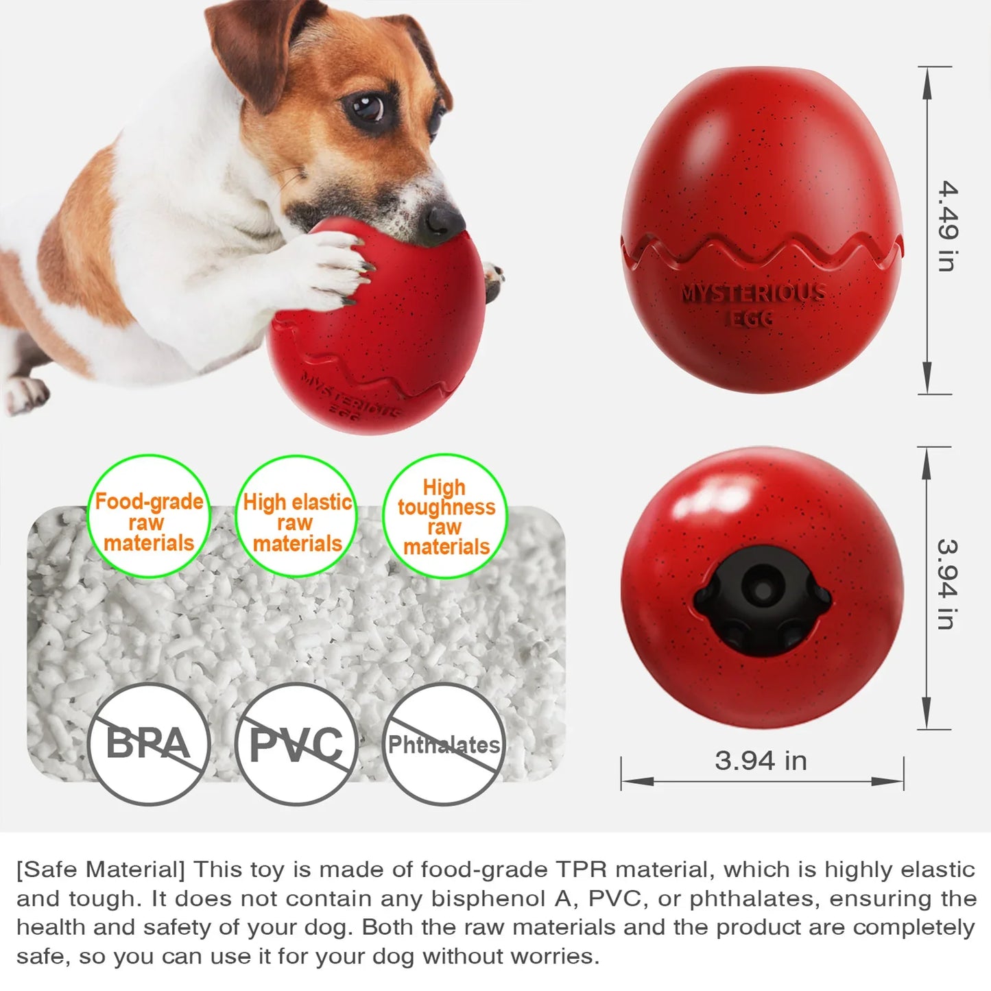 Creative Egg Dog Slow Feeding Toy