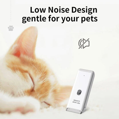 Cordless Waterproof Cat & Dog Hair Trimmer