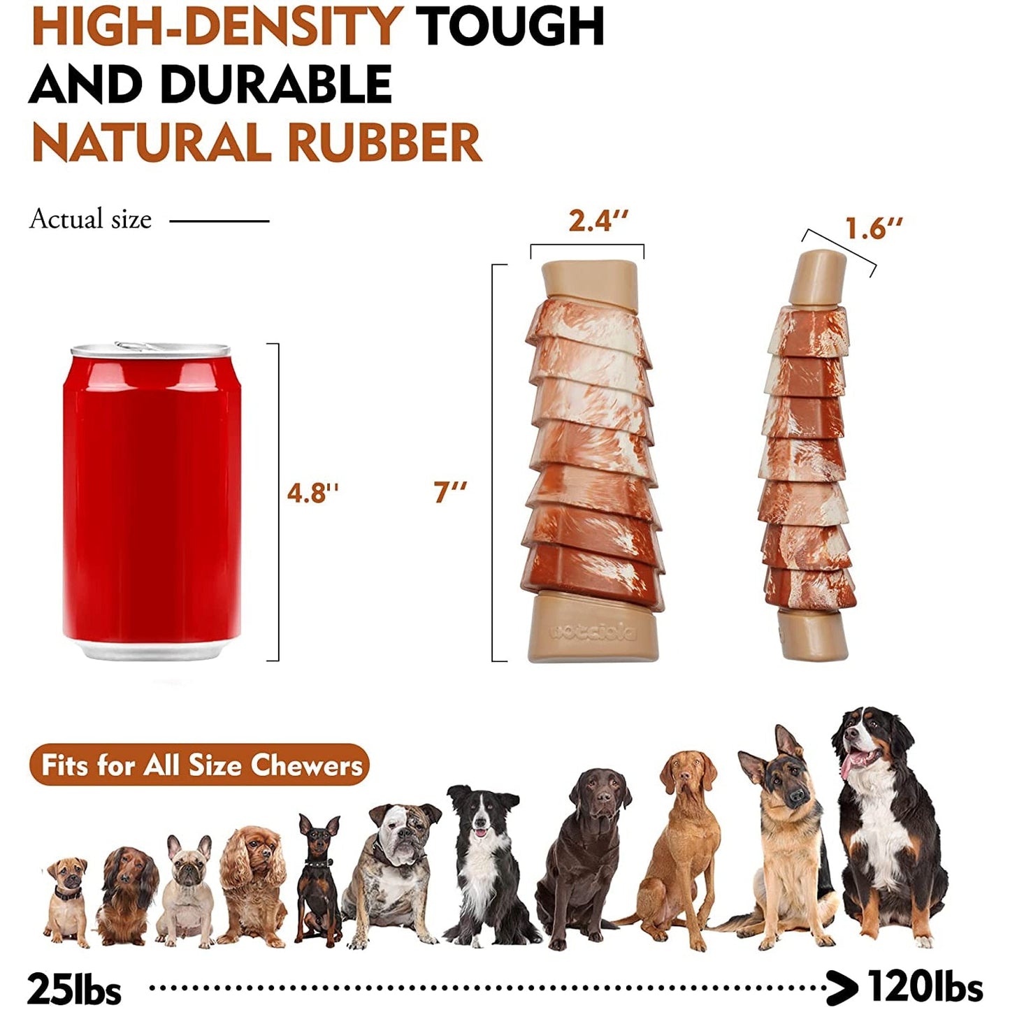 Real Beef Flavor Tough Dog Toys