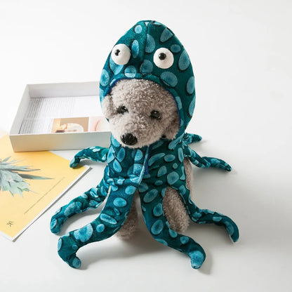 Pet Dog Halloween Octopus Costumes
