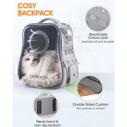 Transparent Bubble Dog Backpack