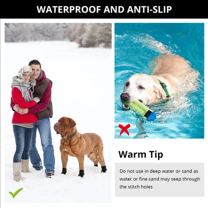 Rugged Anti-Slip Dog Shoes