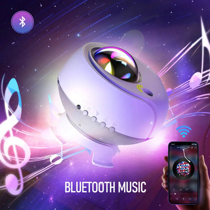 Bluetooth Whirlwind Star Galaxy Projector