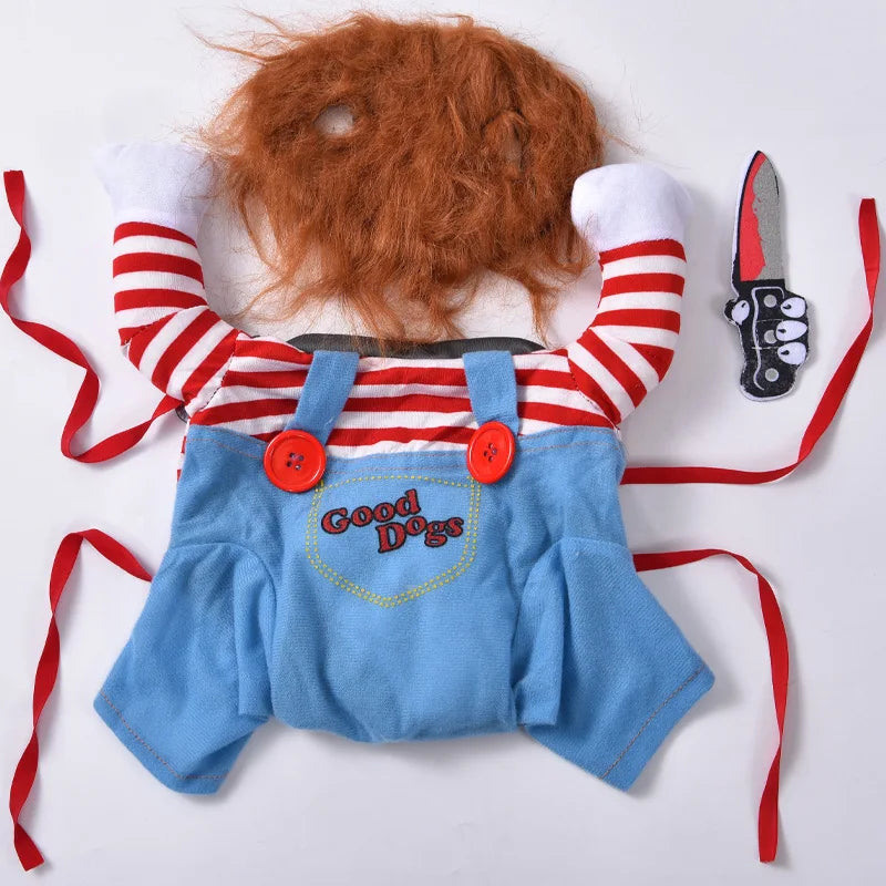 Pet Dog Funny Chucky Costume