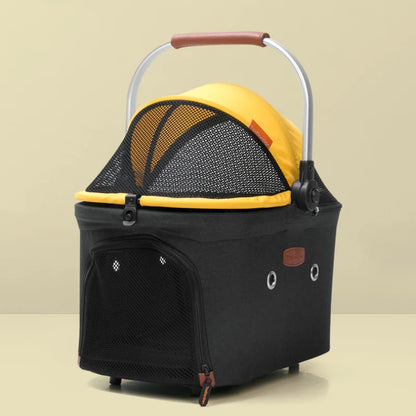 Luxury Portable Pet Car Travel Carrier