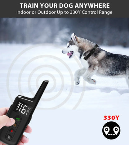 3 Training Modes Beep Vibration Dog Training Collar