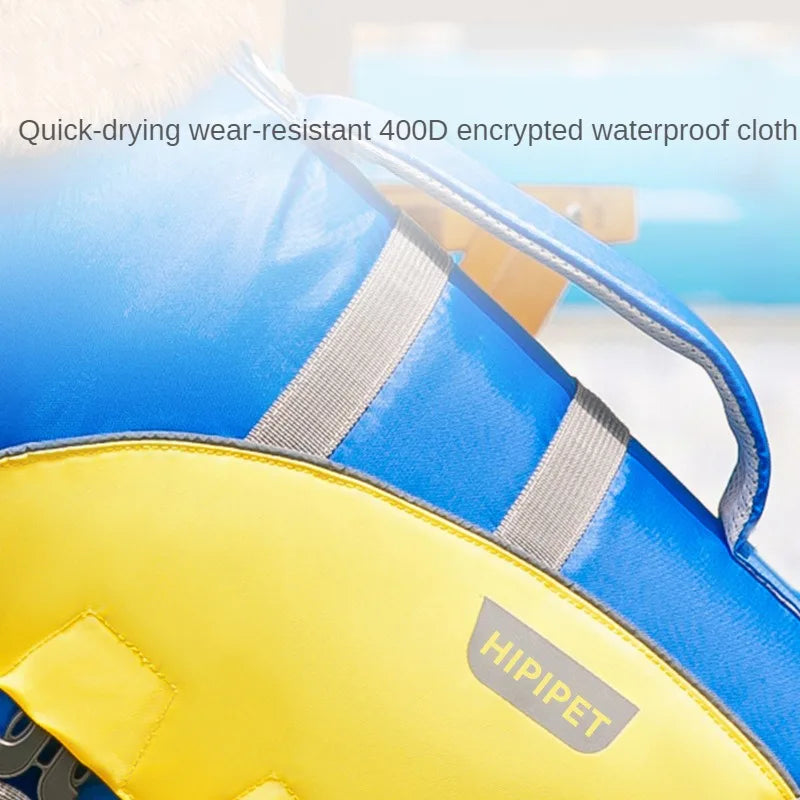 Dog Life Jacket Vest With Rescue Handle