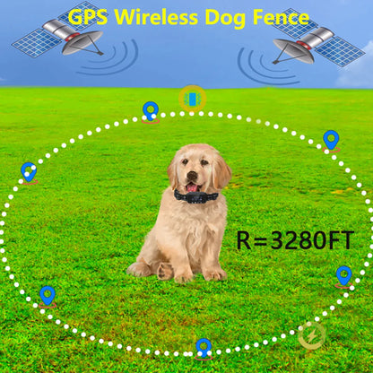 Anti Bark GPS Wireless Dog Collar