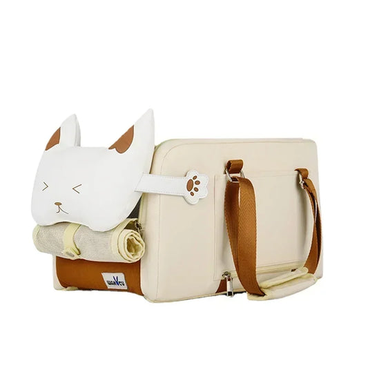 Portable Travel Dog Central Car Seat Carrier