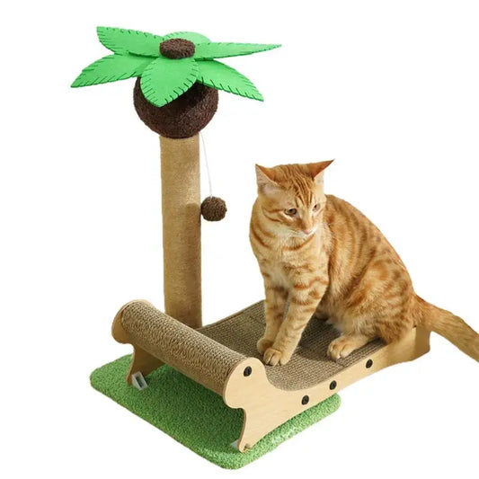Coconut Tree Cat Scratching Post