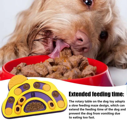Creative Non-Slip Dog Treat Puzzle Toy