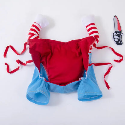 Pet Dog Funny Chucky Costume