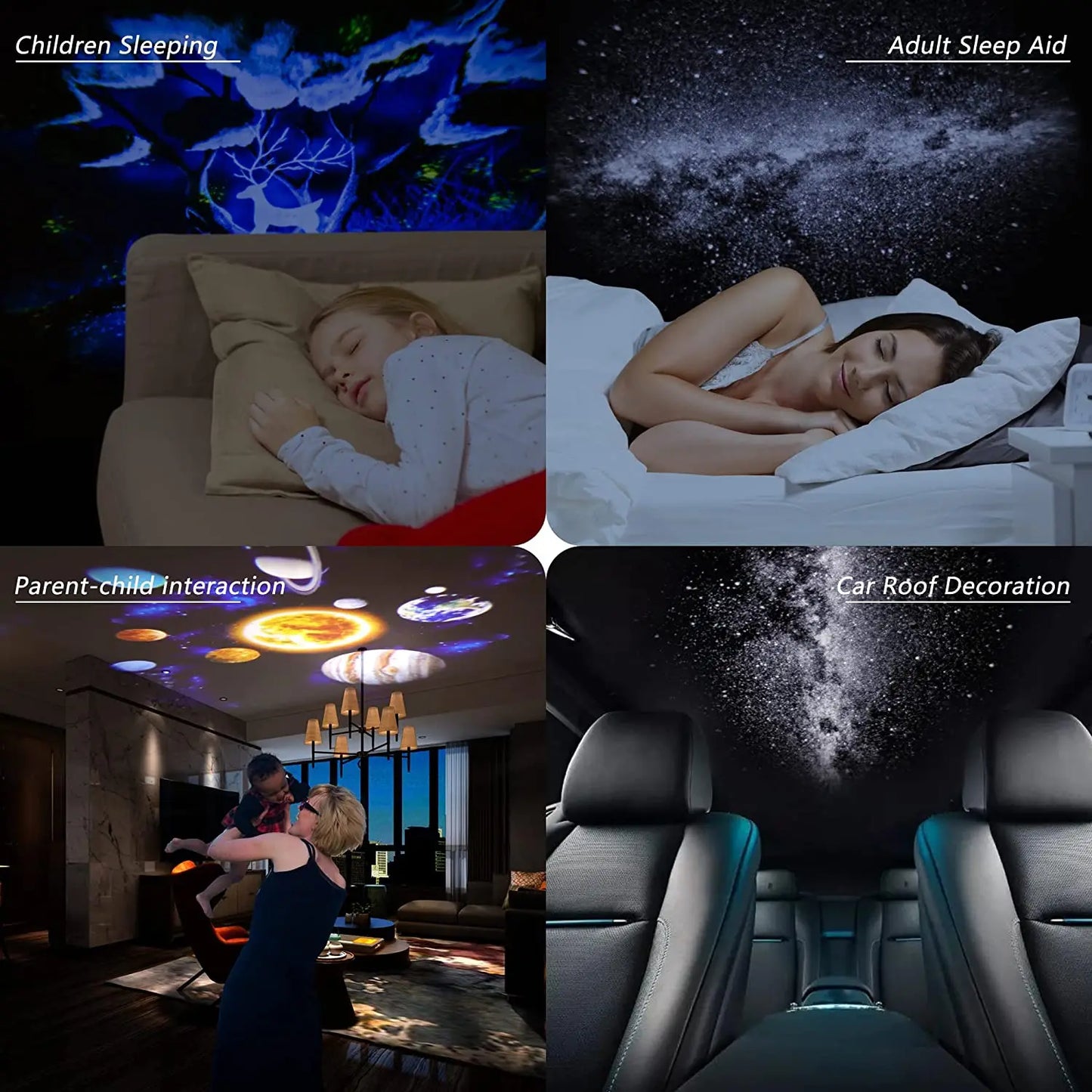 LED Milky Way Planetarium Projector Night Light