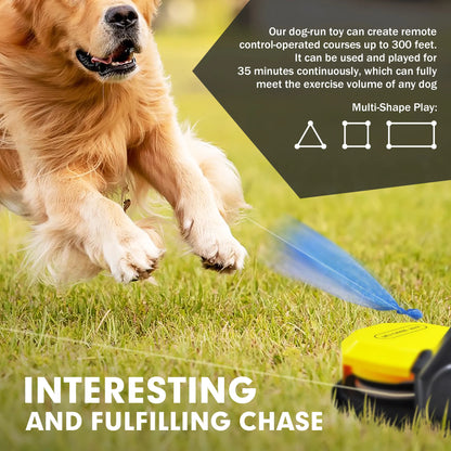 Interactive Dog Toys Chasing Machine